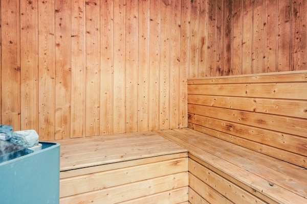 Foto van Luxe vakantieverblijf met zwembad - Vakantiehuis in Rømø - Sauna