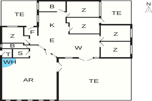 Foto van 12 persoons vakantie huis in Harboøre-By Traum - Vakantiehuis in Harboøre - FloorPlan