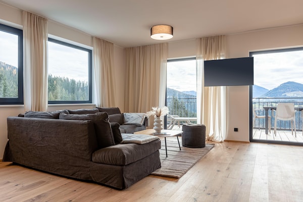 Foto van Apartment met infinity pool - Vakantiehuis in St. Martin am Tennengebirge - LivingRoom