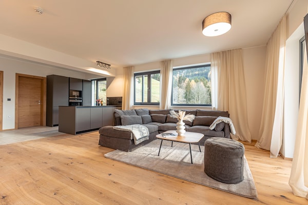 Foto van Apartment met infinity pool - Vakantiehuis in St. Martin am Tennengebirge - LivingRoom