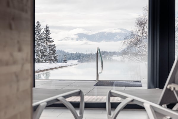 Foto van Apartment met infinity pool - Vakantiehuis in St. Martin am Tennengebirge - Wellness