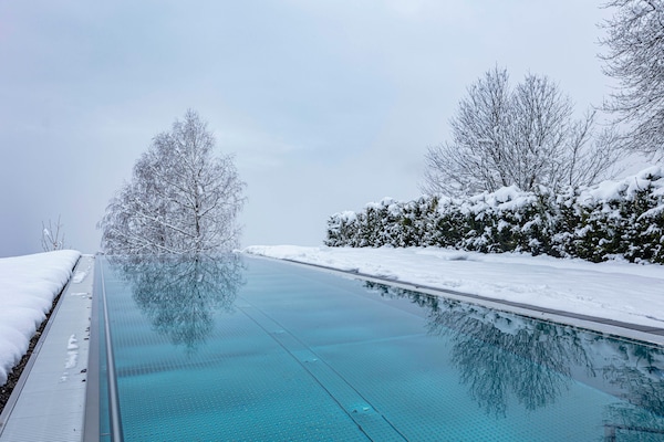 Foto van Apartment met infinity pool - Vakantiehuis in St. Martin am Tennengebirge - PoolOfHouse