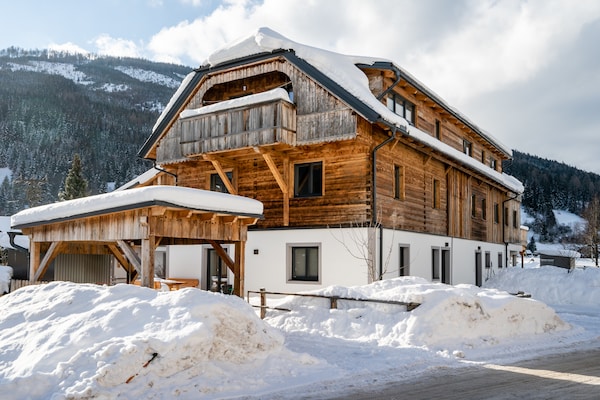 Foto van Maisonnette bij Lungau Skipistes - Vakantiehuis in Sankt Michael im Lungau - ExteriorWinter