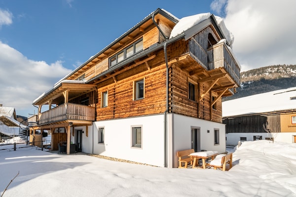 Foto van Maisonnette bij Lungau Skipistes - Vakantiehuis in Sankt Michael im Lungau - ExteriorWinter