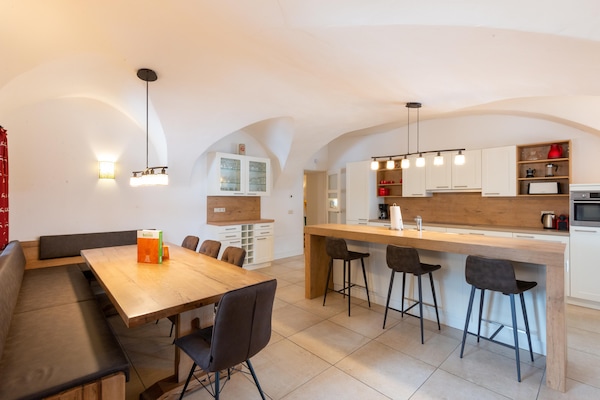Foto van Boerderij Niedernsill bij Skigebieden - Vakantiehuis in Niedernsill - DiningRoom