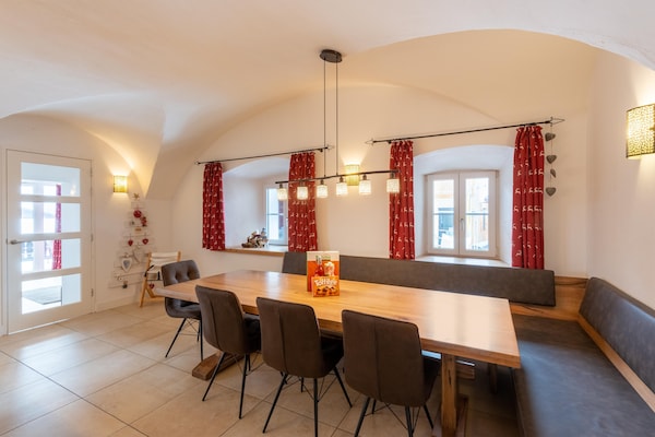 Foto van Boerderij Niedernsill bij Skigebieden - Vakantiehuis in Niedernsill - DiningRoom