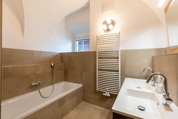 Foto van Boerderij Niedernsill bij Skigebieden - Vakantiehuis in Niedernsill - BathRoom