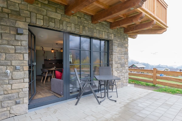 Foto van Chalet in Krimml bij Skiliften - Vakantiehuis in Krimml - TerraceBalcony