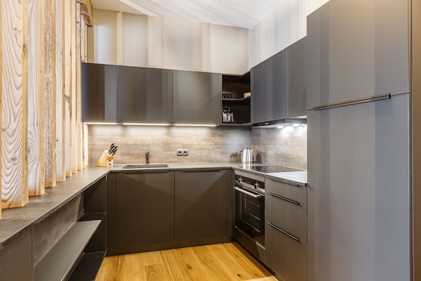 Foto van Premium appartement met infraroodsauna - Vakantiehuis in Fügen - Kitchen