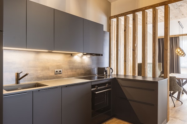 Foto van Appartement in Fügen met balkon - Vakantiehuis in Fügen - Kitchen