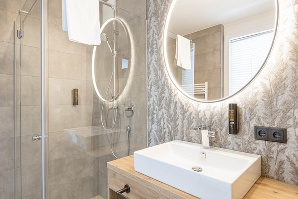Foto van Appartement in Fügen met balkon - Vakantiehuis in Fügen - BathRoom