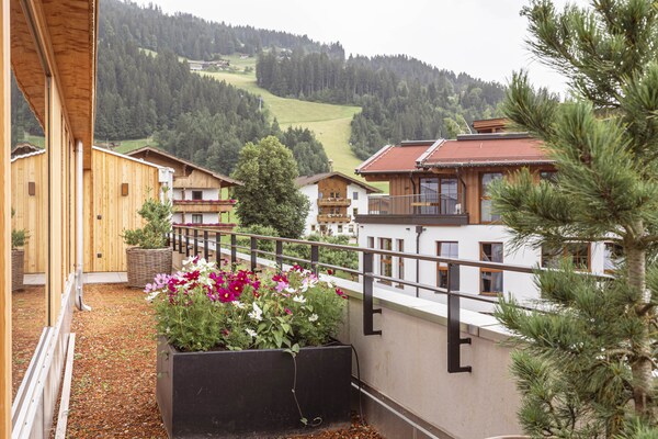 Foto van Appartement in Westendorf nabij skigebied - Vakantiehuis in Westendorf - terrace