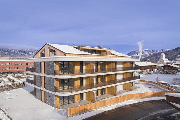 Foto van Prachtig appartement vlakbij skigebied (zonder borg) - ExteriorWinter