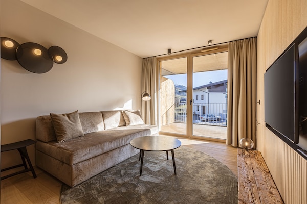 Foto van Prachtig appartement vlakbij skigebied (zonder borg) - LivingRoom