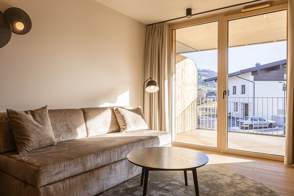 Foto van Prachtig appartement vlakbij skigebied (zonder borg) - LivingRoom