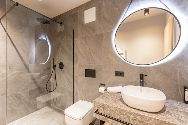 Foto van Prachtig appartement vlakbij skigebied (zonder borg) - BathRoom