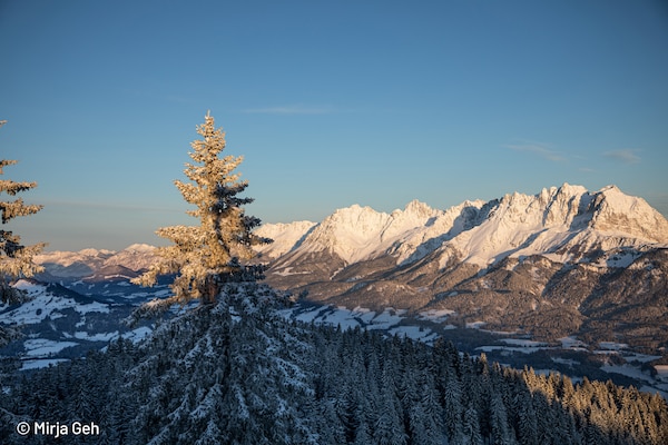 Foto van Mooi appartement met gedeelde sauna (zonder borg) - Vakantiehuis in Oberndorf in Tirol - AreaWinter20KM