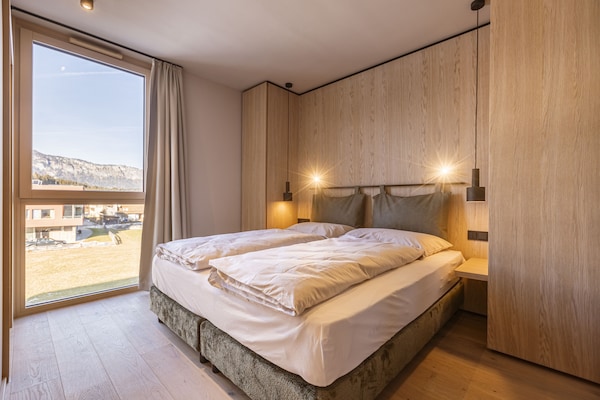 Foto van Mooi appartement met gedeelde sauna (zonder borg) - Vakantiehuis in Oberndorf in Tirol - BedRoom