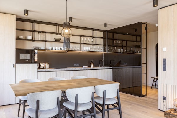 Foto van Mooi appartement met gedeelde sauna (zonder borg) - Vakantiehuis in Oberndorf in Tirol - DiningRoom