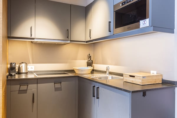 Foto van Luxe appartement met tuin (zonder borg) - Vakantiehuis in Ehrwald - Kitchen