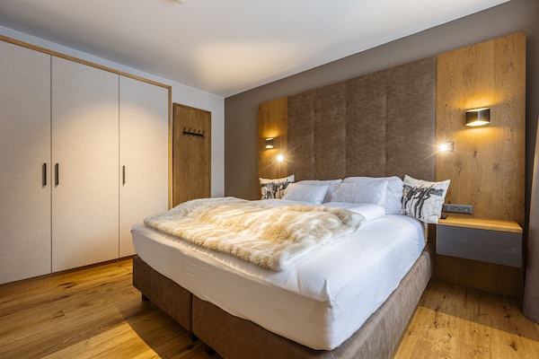 Foto van Luxe appartement met tuin (zonder borg) - Vakantiehuis in Ehrwald - BedRoom