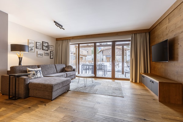 Foto van Luxe appartement met tuin (zonder borg) - Vakantiehuis in Ehrwald - LivingRoom
