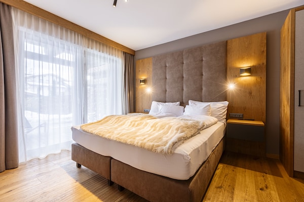 Foto van Luxe appartement met tuin (zonder borg) - Vakantiehuis in Ehrwald - BedRoom