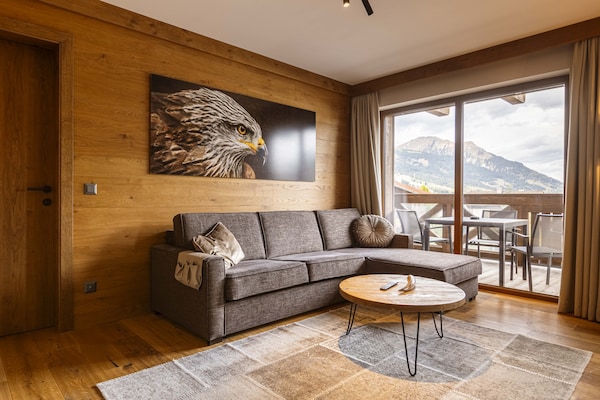 Foto van Aangenaam appartement nabij Ehrwald Town (zonder borg) - LivingRoom