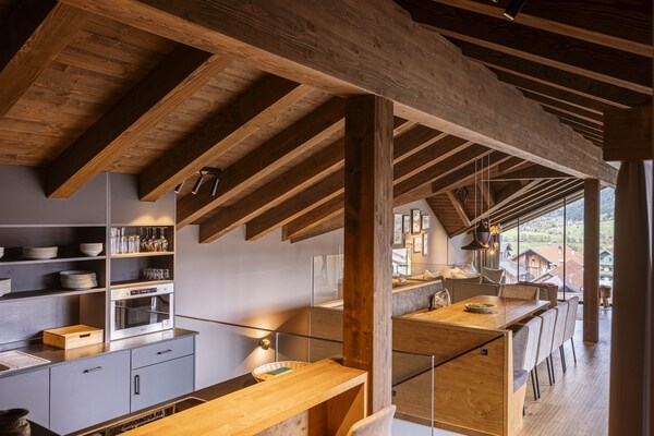 Foto van Prachtig penthouse nabij skigebied (zonder borg) - Vakantiehuis in Ehrwald - Kitchen