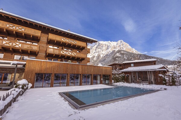 Foto van Prachtig penthouse nabij skigebied (zonder borg) - Vakantiehuis in Ehrwald - ExteriorWinter