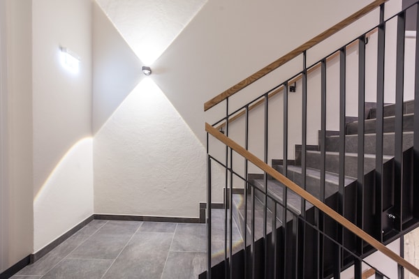 Foto van Luxe Chalet in Gaschurn bij Skilift - Vakantiehuis in Gaschurn - Landing