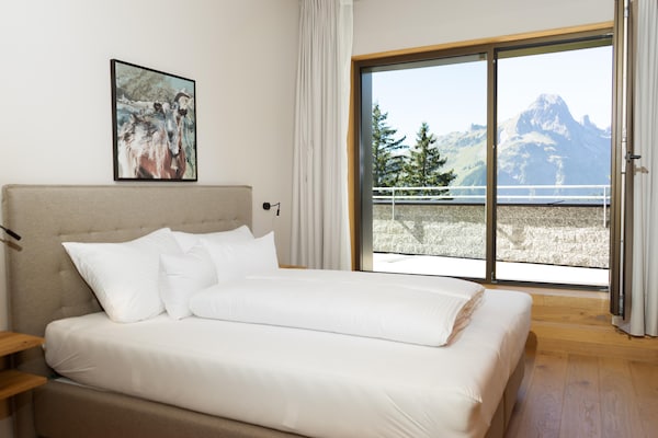 Foto van Appartement in Schröcken bij Ski Arlberg - Vakantiehuis in Schröcken - BedRoom