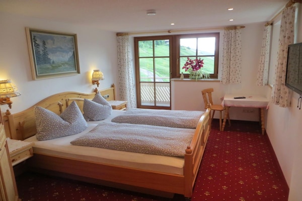 Foto van Preekstoelmuur in het gastenverblijf op de berg - Vakantiehuis in Hirschegg - Untagged