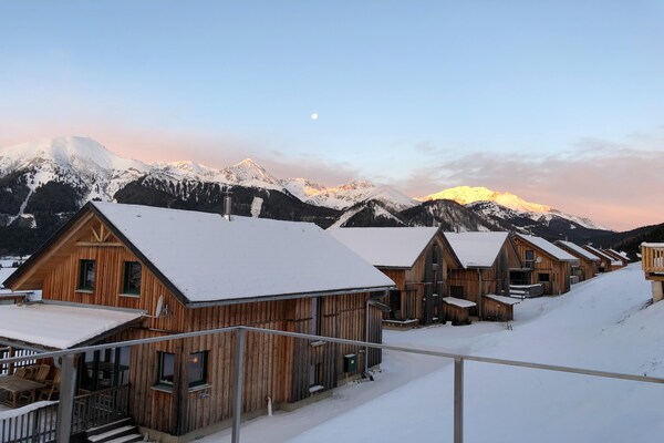 Foto van Sfeervol chalet met infraroodsauna - Vakantiehuis in Hohentauern - ExteriorWinter