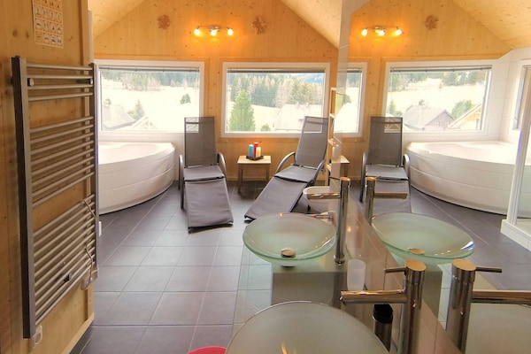 Foto van Premium vakantiehuis met sauna en jacuzzi - Vakantiehuis in Hohentauern - BedRoom
