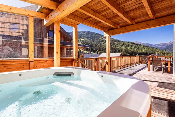 Foto van Premium vakantiehuis met sauna en jacuzzi - Vakantiehuis in Hohentauern - Wellness