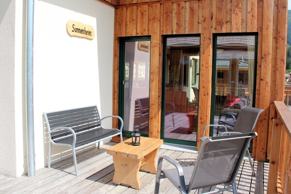 Foto van Premium vakantiehuis met sauna en jacuzzi - Vakantiehuis in Hohentauern - TerraceBalcony