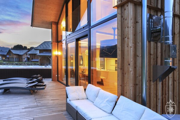 Foto van Premium chalet met whirlpool - Vakantiehuis in Murau - TerraceBalcony