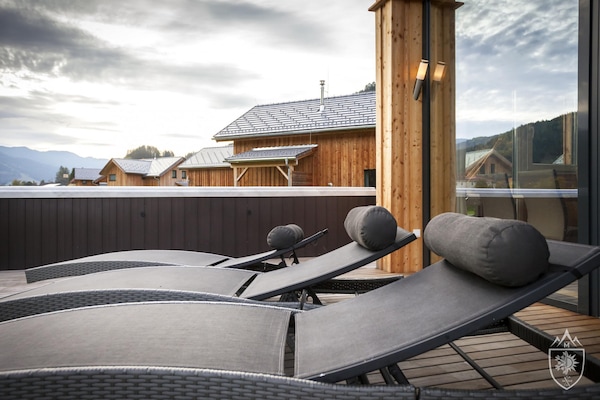 Foto van Premium chalet met whirlpool - Vakantiehuis in Murau - TerraceBalcony