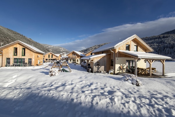Foto van Premium chalet met whirlpool - Vakantiehuis in Murau - ExteriorWinter