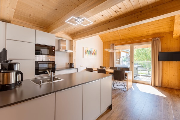 Foto van Premium appartement met infraroodsauna - Vakantiehuis in Kreischberg Murau - Kitchen