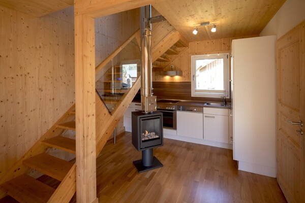 Foto van Aantrekkelijk Chalet - Vakantiehuis in Kreischberg Murau - Kitchen