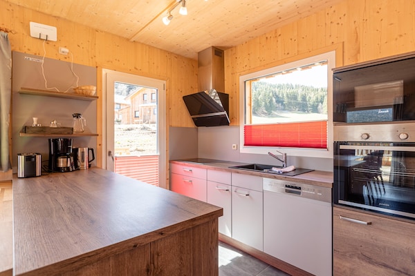 Foto van Sfeervol chalet met hottub - Vakantiehuis in Sankt Georgen am Kresichberg - Kitchen