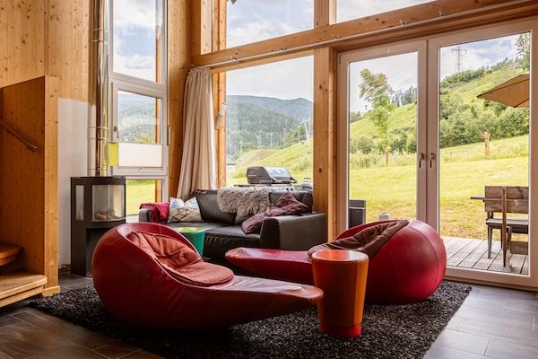 Foto van Premiumchalet met sauna - Vakantiehuis in Kreischberg Murau - LivingRoom