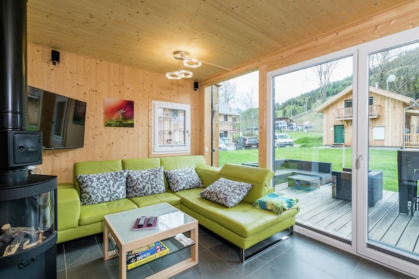 Foto van Sfeervol chalet met hottub - Vakantiehuis in Kreischberg Murau - LivingRoom
