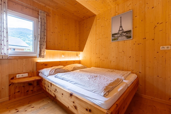 Foto van Premium chalet met infraroodsauna en whirlpool - Vakantiehuis in Sankt Georgen am Kresichberg - BedRoom