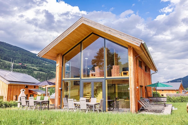 Foto van Premium chalet met infraroodsauna en whirlpool - Vakantiehuis in Sankt Georgen am Kresichberg - ExteriorSummer