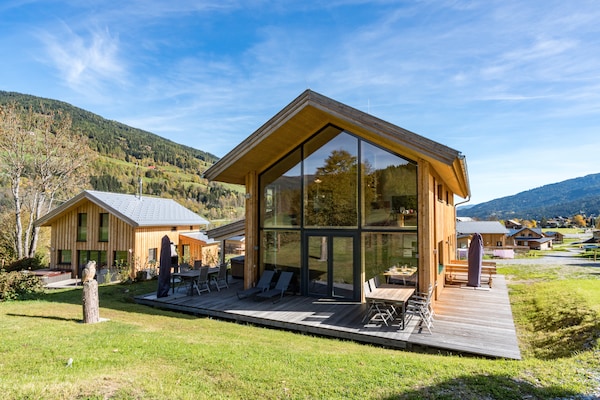Foto van Premium chalet met infraroodsauna en whirlpool - Vakantiehuis in Sankt Georgen am Kresichberg - ExteriorSummer