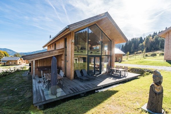Foto van Premium chalet met infraroodsauna en whirlpool - Vakantiehuis in Sankt Georgen am Kresichberg - ExteriorSummer