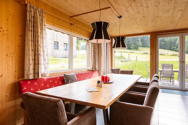 Foto van Premium chalet met infraroodsauna en whirlpool - Vakantiehuis in Sankt Georgen am Kresichberg - DiningRoom